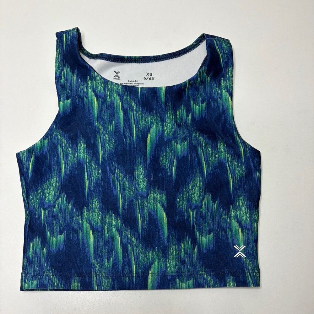 Girls Athletic Top Size 6